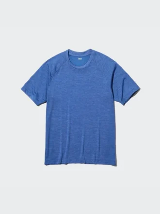 T-shirt à col rond et manches courtes DRY-EX pour homme (imprimé)