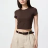 T-shirt court AIRism Soft pour femme