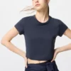 T-shirt court AIRism Soft pour femme
