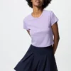 T-shirt court AIRism Soft pour femme