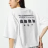 T-shirt court à motif Babymonster Ut pour femme