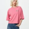 T-shirt court à motif Babymonster Ut pour femme
