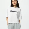 T-shirt court à motif Babymonster Ut pour femme