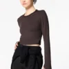 T-shirt court Ultra Stretch AIRism pour femme | T-shirts manches longues