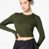 T-shirt court Ultra Stretch AIRism pour femme | T-shirts manches longues