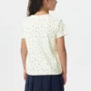T-shirt à côtes pour enfant | Fleur