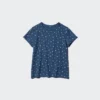 T-shirt à côtes pour enfant | Fleur