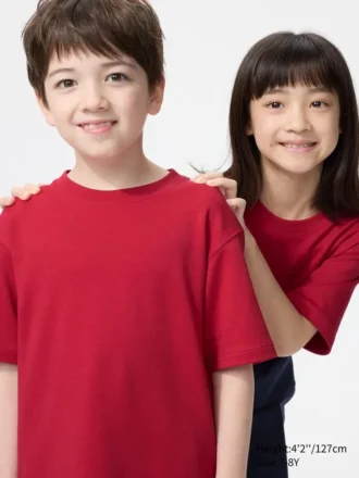 T-shirt en coton AIRism pour enfants