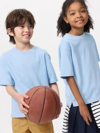 T-shirt en coton AIRism pour enfants