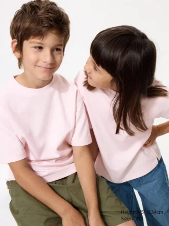 T-shirt en coton AIRism pour enfants