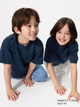 T-shirt en coton AIRism pour enfants