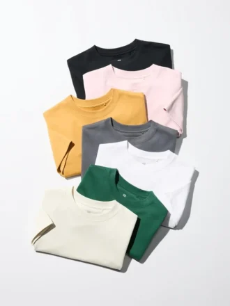 T-shirt en coton AIRism pour enfants