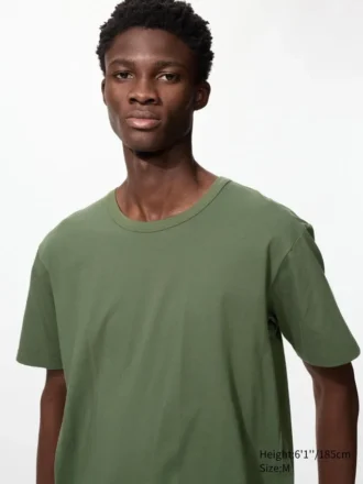 T-shirt en coton AIRism pour homme