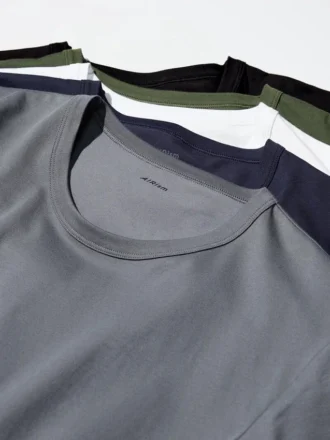 T-shirt en coton AIRism pour homme