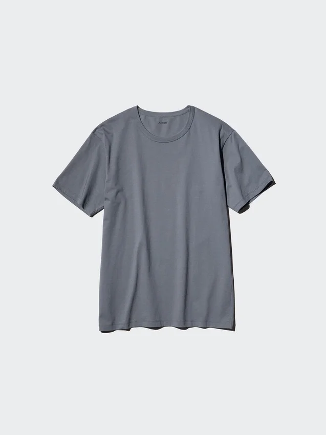 T-shirt en coton AIRism pour homme T-shirt en coton AIRism pour homme