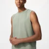T-shirt en coton AIRism pour homme | Sans manches
