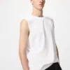 T-shirt en coton AIRism pour homme | Sans manches