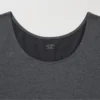 T-shirt en coton HEATTECH pour femme | Extra chaud | Encolure dégagée