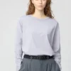 T-shirt en coton Supima pour femme | T-shirts manches longues