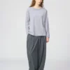 T-shirt en coton Supima pour femme | T-shirts manches longues