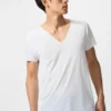 T-shirt en maille anti-odeurs AIRism pour homme | Col en V