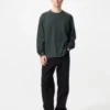 T-shirt en molleton tricoté doux pour homme