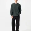 T-shirt en molleton tricoté doux pour homme