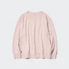 T-shirt en polaire tricotée douce pour femme | T-shirts manches longues