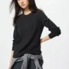 T-shirt gaufré pour femme