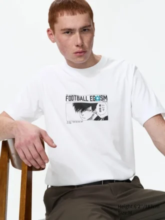 T-shirt graphique Blue Lock UT pour homme
