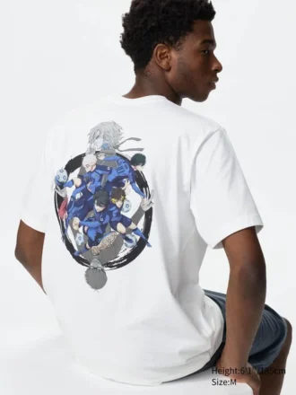 T-shirt graphique Blue Lock UT pour homme
