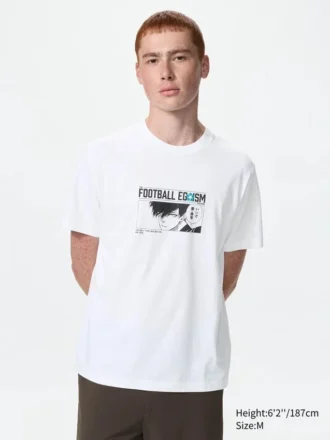 T-shirt graphique Blue Lock UT pour homme
