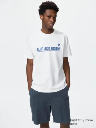 T-shirt graphique Blue Lock UT pour homme
