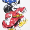 T-shirt graphique Disney Art Ut pour homme | Mickey Mouse le sorcier