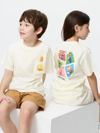 T-shirt graphique « Kids the Super Mario Galaxy Movie UT »