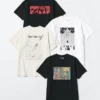 T-shirt graphique Mangas UT Shueisha 100e anniversaire pour homme | Naruto