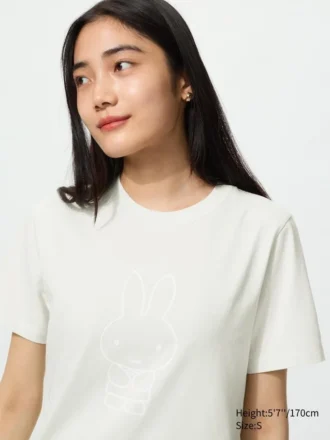 T-shirt graphique Miffy in Bloom UT pour femme