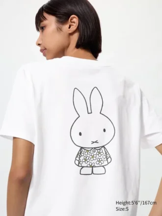 T-shirt graphique Miffy in Bloom UT pour femme