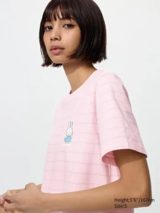 T-shirt graphique Miffy in Bloom UT pour femme