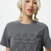 T-shirt graphique Miffy in Bloom UT pour femme