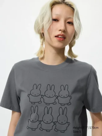 T-shirt graphique Miffy in Bloom UT pour femme