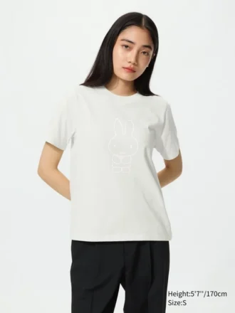 T-shirt graphique Miffy in Bloom UT pour femme