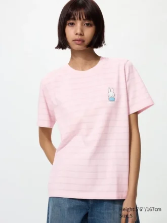 T-shirt graphique Miffy in Bloom UT pour femme