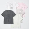T-shirt graphique Miffy in Bloom UT pour femme