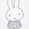 T-shirt graphique Miffy in Bloom UT pour femme
