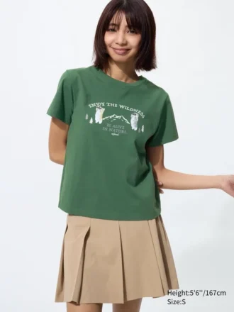 T-shirt graphique Mofusand UT pour femme