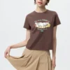 T-shirt graphique Mofusand UT pour femme