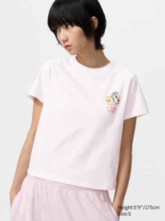 T-shirt graphique Mofusand UT pour femme