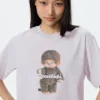 T-shirt graphique Monchhichi UT pour femme
