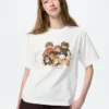 T-shirt graphique Monchhichi UT pour femme